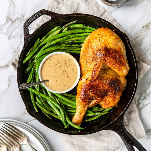 Half a chicken
